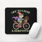 Funny Off To Cause A Kerfuffle Whimsical Wizard Fr Muismat (Met muis)