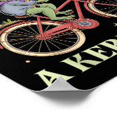 Funny Off To Cause A Kerfuffle Whimsical Wizard Fr Poster (Hoek)