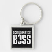 Funny Office Humor Bosses : De grootste baas ter w Sleutelhanger (Voorkant)