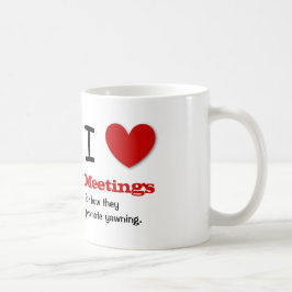 Funny Office Humor I Love Vergaings V04 Koffiemok