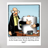 Funny Office Humor Poster Gift (Voorkant)