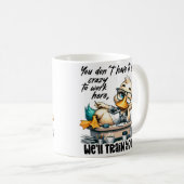 Funny Office Life Coffee Mug Wrap | Work Humor Mug Koffiemok (Voorkant rechts)