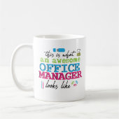 Funny Office Manager Coffee Mok Boss Appreciation (Links)