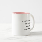 Funny Office Mug For Boss Coworker Manager Modern Tweekleurige Koffiemok (Voorkant rechts)