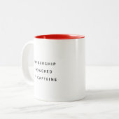 Funny Office Mug For Boss Coworker Manager Modern Tweekleurige Koffiemok (Voorkant links)