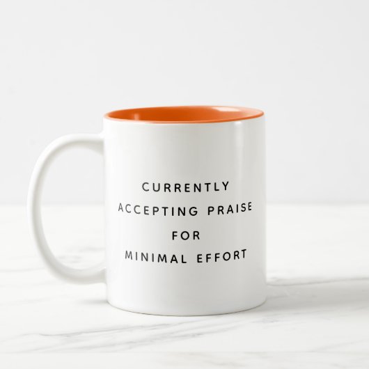 Funny Office Mug With Sarcastic Work Quotes Gifts Tweekleurige Koffiemok (Links)
