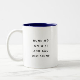 Funny Office Mug With Sarcastic Work Quotes Gifts  Tweekleurige Koffiemok
