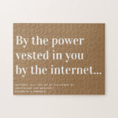 Funny Officers Voorstel trouwt ons Legpuzzel (Horizontaal)