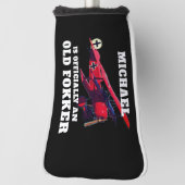 Funny Official Old Fokker Over the Hill Birthday Golfheadcover (Draai 90)