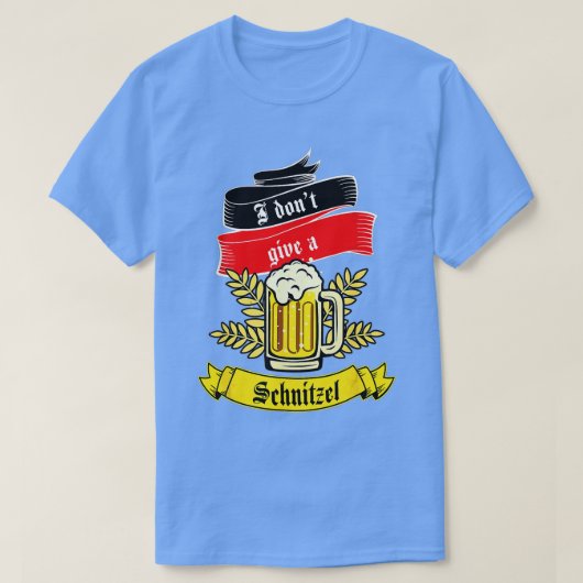 Funny Oktoberfest 2023 Geman Flag ik geef geen SC T-shirt (Design voorkant)