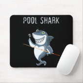 Funny Ol Shark Ol Players Billiard Muismat (Met muis)
