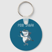 Funny Ol Shark Ol Players Billiard  Sleutelhanger (Voorkant)