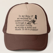 Funny Old Age Twitter Bird Pigeon Trucker Pet (Voorkant)