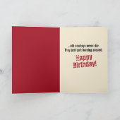 Funny Old Cowboys stoppen met horten rond de verja Kaart (Binnen)