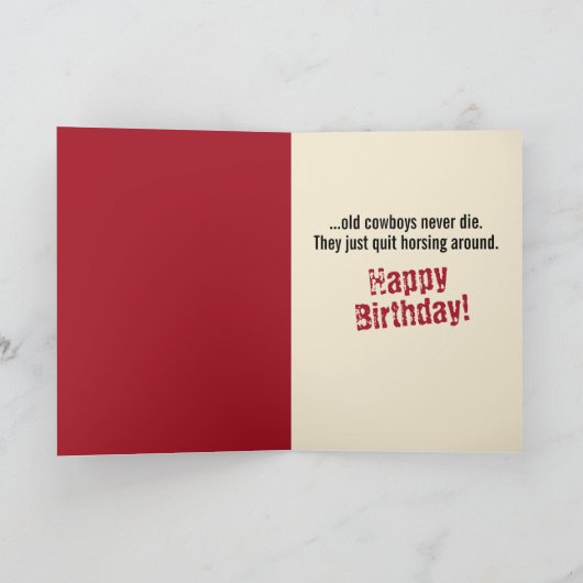 Funny Old Cowboys stoppen met horten rond de verja Kaart (Binnen)