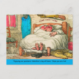Funny Old Folks Slapende Pandemische Valentijn et  Briefkaart