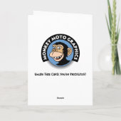 Funny Old Friend Birthday Kaart (Achterkant)