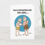 Funny Old Friend Birthday Kaart<br><div class="desc">Funny Birthday Wenskaart voor een oude vriend</div>