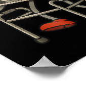 Funny Old Gamer Gaming Retro 80s 90s Retro Video G Poster (Hoek)