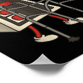 Funny Old Gamer Gaming Retro 80s 90s Video Game Ol Poster (Hoek)