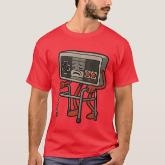 Funny Old Gamer Gaming Retro 80s 90s Video Game Ol T-shirt