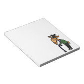 Funny Old Goat Original Art Cartoon Notitieblok (Schuin)