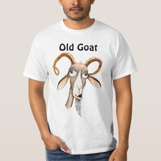 Funny Old Goat T-shirt (Voorkant)