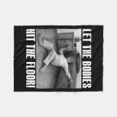 Funny Old Lady Sarcastic Quote, Hilarious Meme  Fleece Deken (Voorkant (Horizontaal))