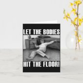 Funny Old Lady Sarcastic Quote, Hilarious Meme  Kaart (Gele Bloem)