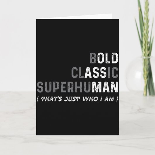 Funny Old Man Saying Gag Dad Father's Day Birthday Kaart (Voorkant)