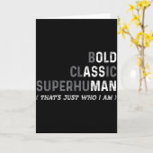 Funny Old Man Saying Gag Dad Father's Day Birthday Kaart (Gele Bloem)