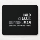 Funny Old Man Saying Gag Dad Father's Day Birthday Muismat (Voorkant)