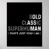 Funny Old Man Saying Gag Dad Father's Day Birthday Poster (Voorkant)