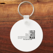 Funny Old Man Saying Gag Dad Grandpa Husband Fathe Sleutelhanger (Voorkant)