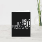 Funny Old Man Saying Gag Gift Fathers Day Birthday Kaart (Voorkant)