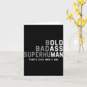 Funny Old Man Saying Gag Gift Fathers Day Birthday Kaart (Gele Bloem)