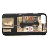 Funny Old Pay Phone Case-Mate iPhone Case (Achterkant (Horizontaal))