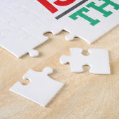 Funny Old Runner - Snellere Leeftijdsgroep aan het Legpuzzel (Zijkant)