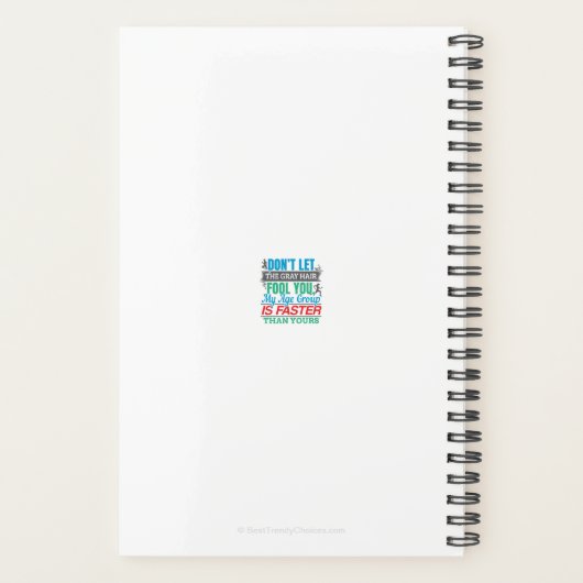 Funny Old Runner - Snellere Leeftijdsgroep aan het Planner (Achterkant)