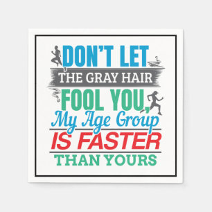 Funny Old Runner - Snellere Leeftijdsgroep aan het Servet