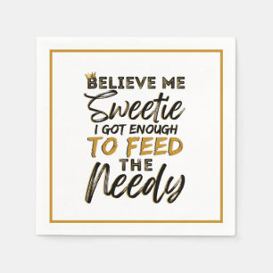 Funny Old School 90's Hip Hop Birthday/Baby shower Servet