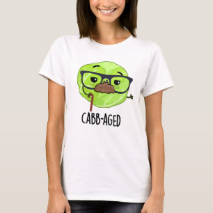 Funny Old Veggie Cabbage Pun T-shirt