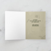 Funny Old Woman Portret voor Seniors Birthday Kaart (Binnen)