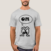 Funny OM Meditation T-shirt (Voorkant)