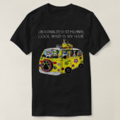 Funny on a Dark Desert Highway Dog Feel Cool Wind T-shirt (Design voorkant)