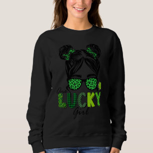 Funny One Lucky Girl Irish Saint Patrick Day Matc Trui