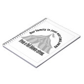 Funny One tent is weg van een groot circus Notitieboek (Linkerzijde)