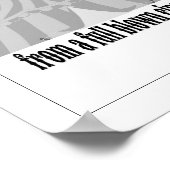 Funny One tent weg Circus Poster (Hoek)