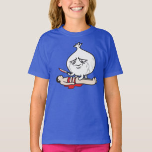 Funny Onion Crying, Human Cutting T-shirt