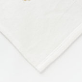 Funny Onion Rings Baseball Base Infield Glove Soft Fleece Deken (Hoek)